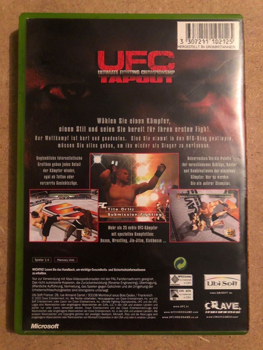 Giochi: UFC Tapout für Xbox – Usato da Kestenholz venduto da Mad18 1