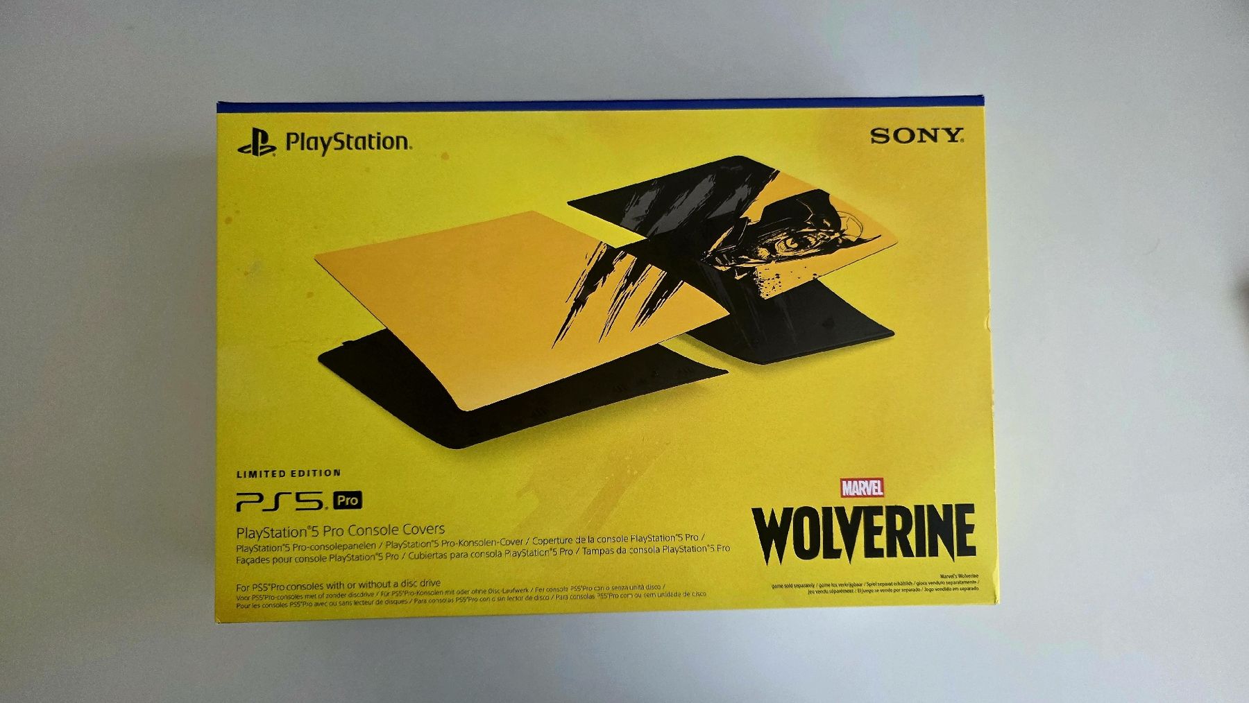 Sony Konsolen: PS5 PRO COVER WOLVERINE – Neu (gemäss Beschreibung) aus Sierre von IINeFaII
