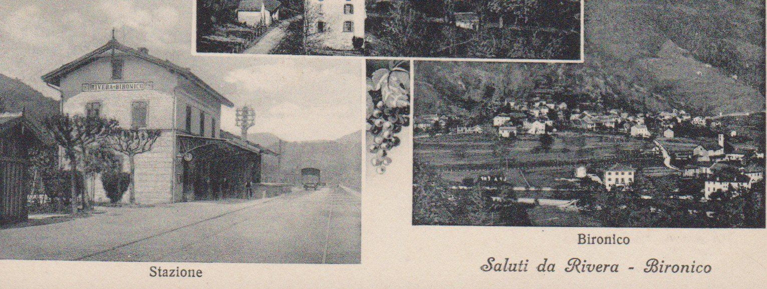 Ansichtskarten: Rivera  Bironico   TI   :   alte 3-Bild-Ansichtskarte um1915 – Gebraucht aus Vitznau von Ropaku 2