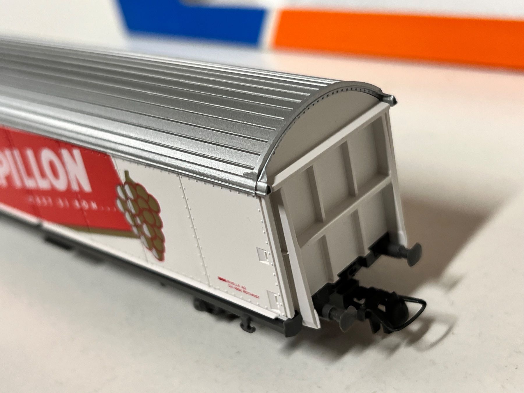 Roco Modellini di ferrovie: Roco SBB-Schiebewagen "Grapillon"  H0 DC – Usato da Geroldswil venduto da TopTrain54 4