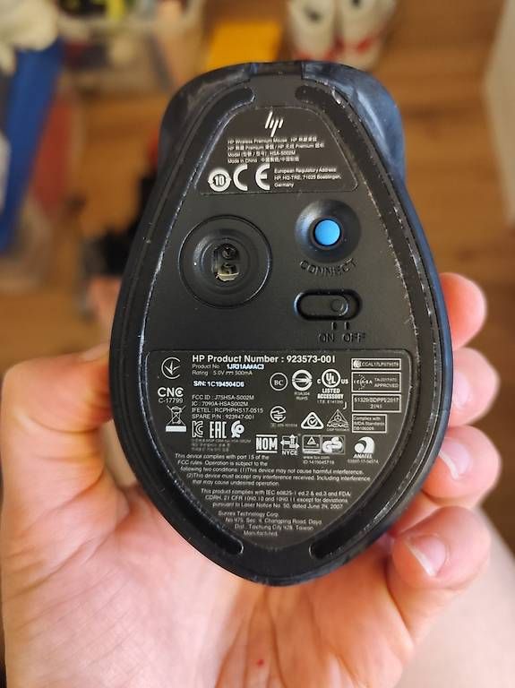 Hewlett Packard Souris: HP Wireless Premium-Maus Kabellos – D'occasion à Sachseln par jas_ch 1