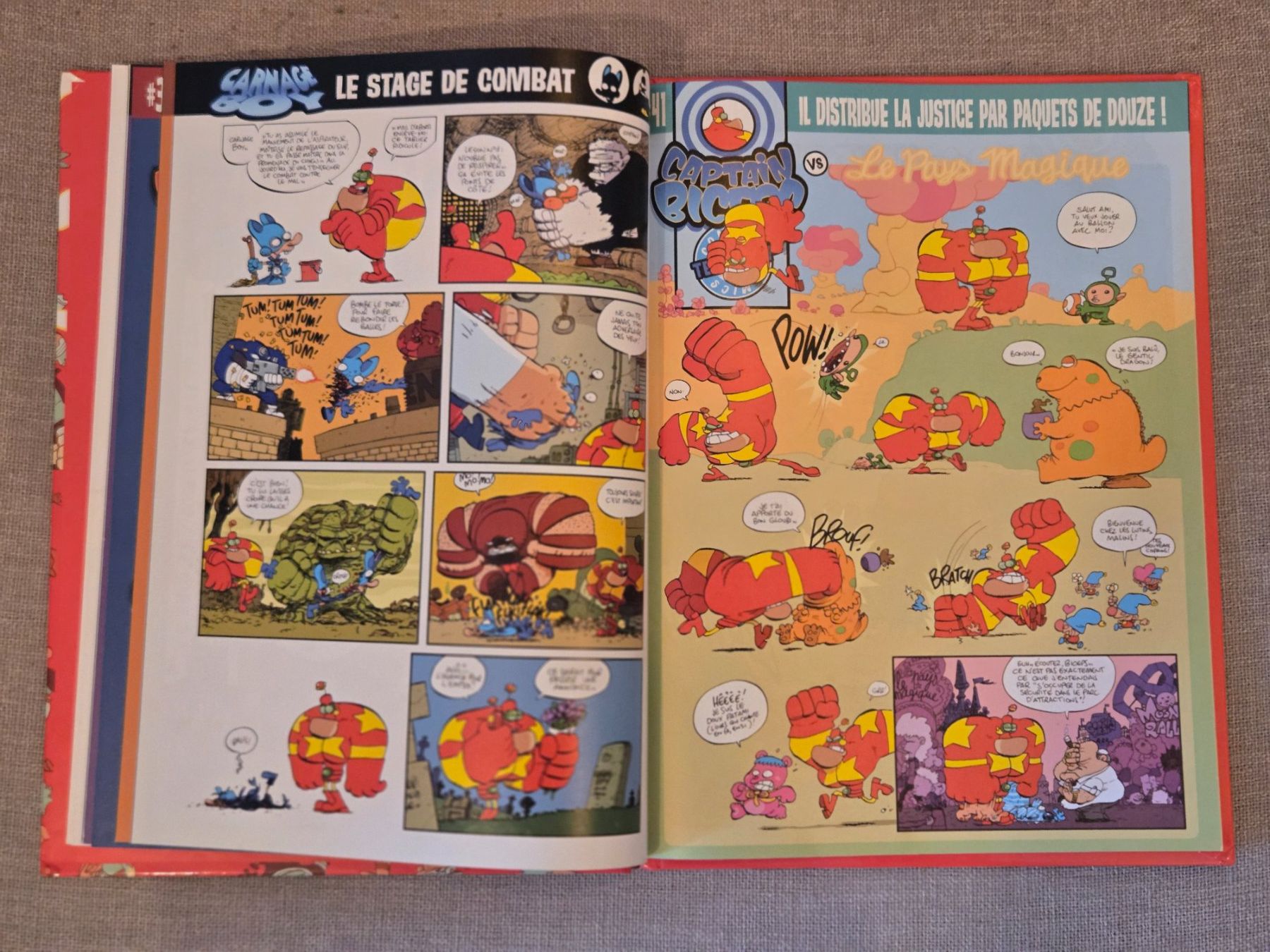 Fumetti: Captain Biceps N°2 - Le redoutable - EO – Usato da Crémines venduto da Blakedrake 4