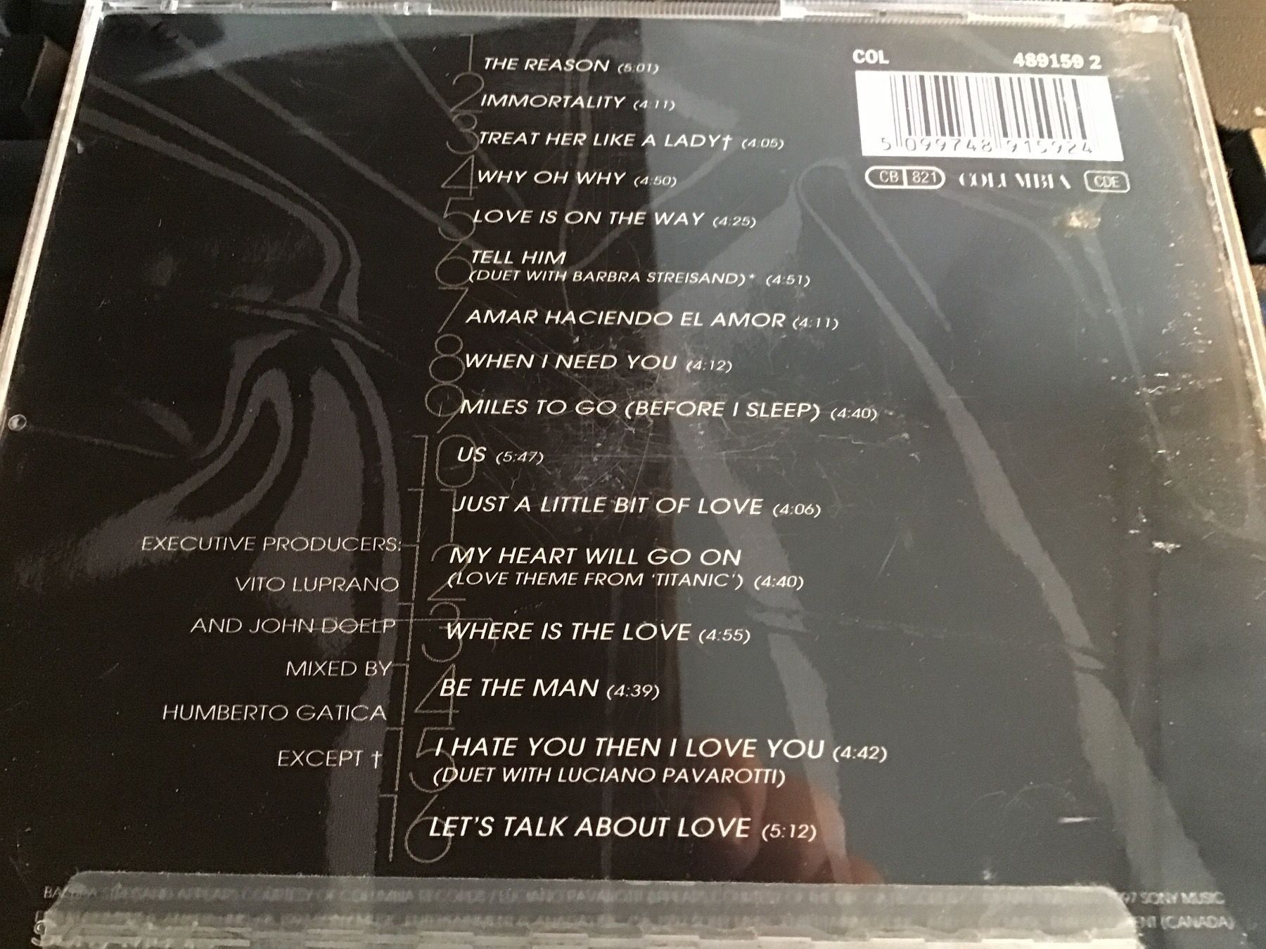 CD: Celine Dion – Usato da Thierachern venduto da sweden08 1