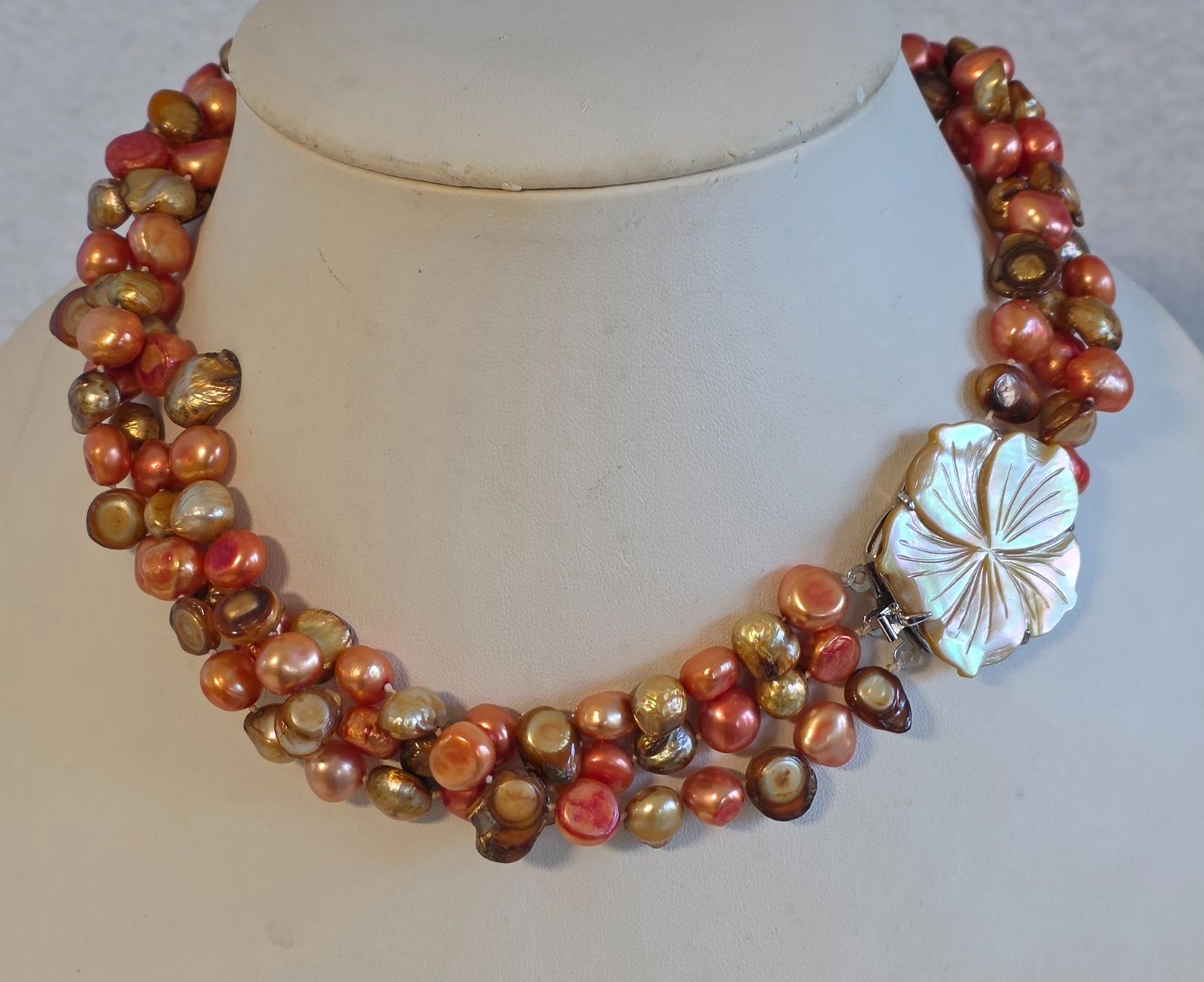 Catenine: Buntes Perlen Collier – Nuovo (secondo la descrizione) da Zürich venduto da ben_mn5h 2