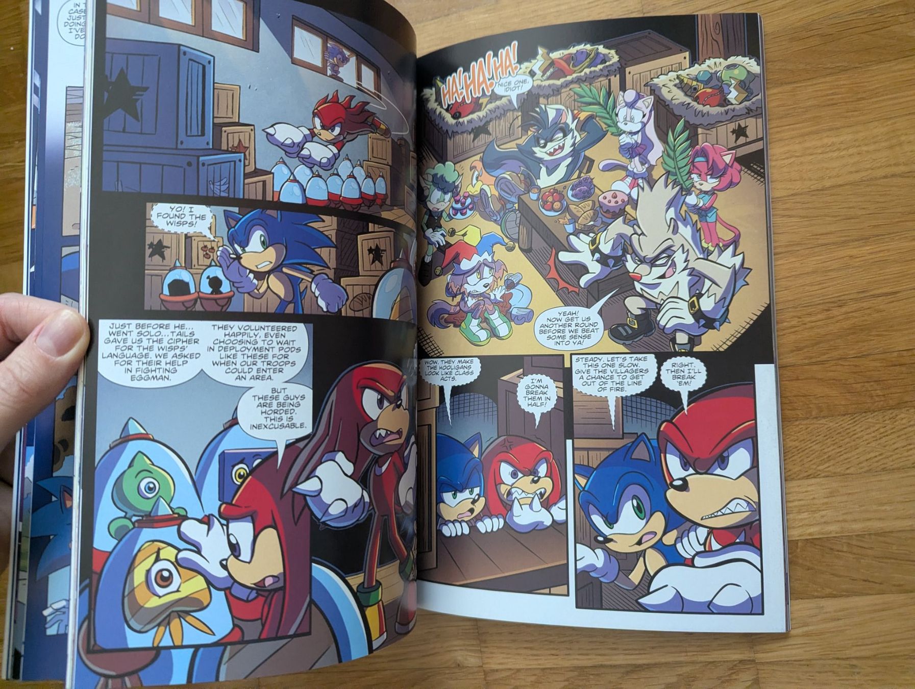 Comics: Sonic The Hedgehog Comic - Ausgabe 1-4, Englisch – Gebraucht aus JONA von gin_yl55 3