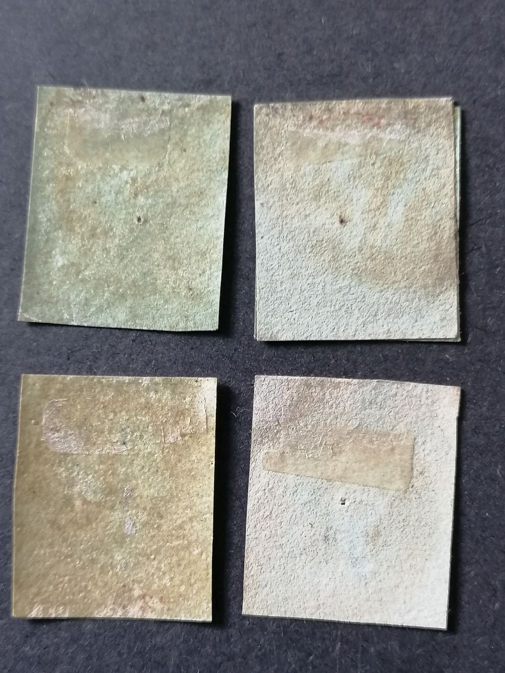 Tutti i francobolli: 4mal One Penny red 1841  – Usato da Happerswil venduto da tschergi 1