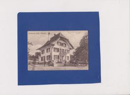 Carte postale Restaurant Wälti Mörigen animée