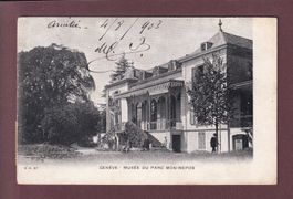 GENEVE - Musée du Parc Mon-Repos - 1903 taxée