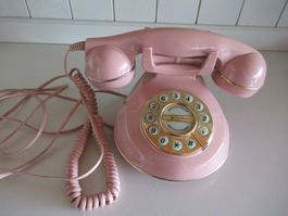 Vintage Telefon pink Astral UK