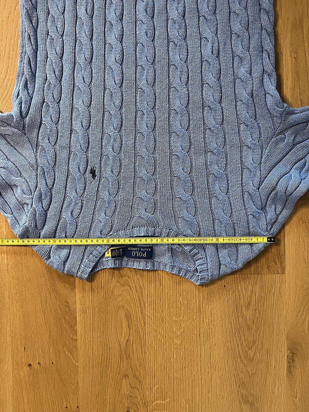 Polo Ralph Lauren Pulls & Sweat-shirts: Polo Ralph Lauren Zopfstrick Pullover hellblau Gr. S – Neuf (Voir description) à Siggenthal Station par tha_2yxs 5