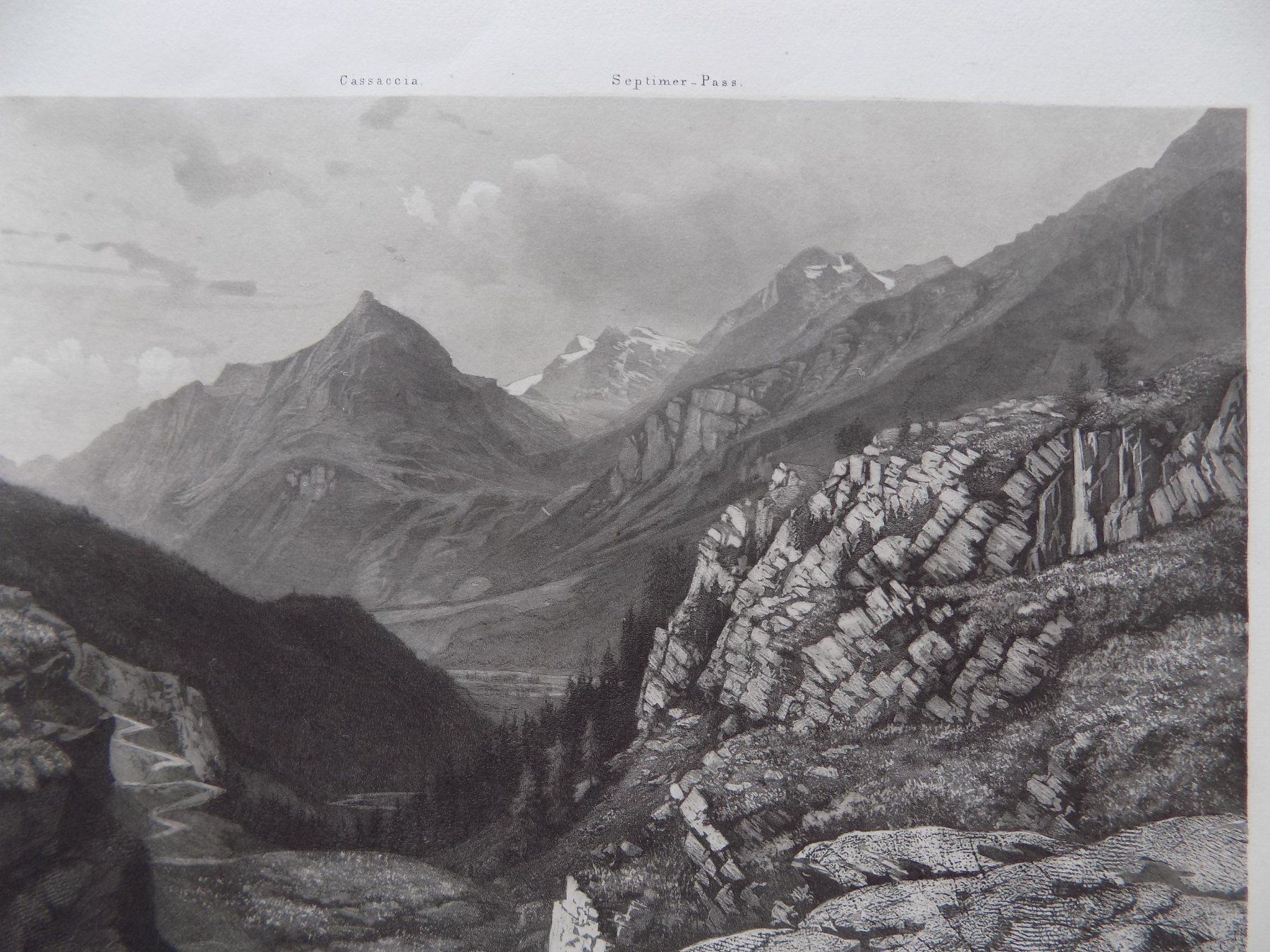 Gravures: Maloja - Pass – D'occasion à Risch par Rischli15 3