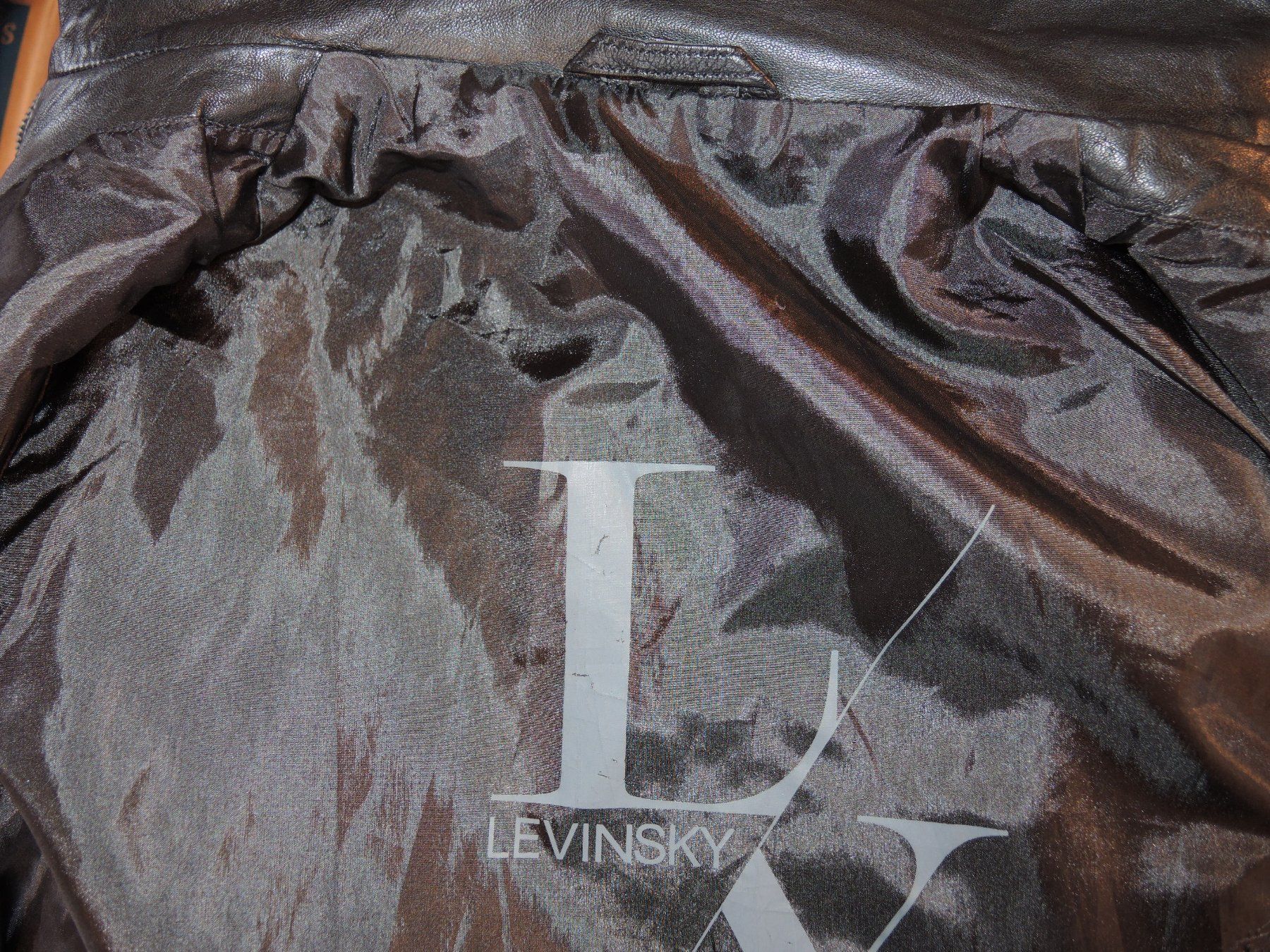 Giacche: Lederjacke echt Leder LEVINSKY Jacke Grösse 32 – Usato da Rorschach venduto da maeck8 5