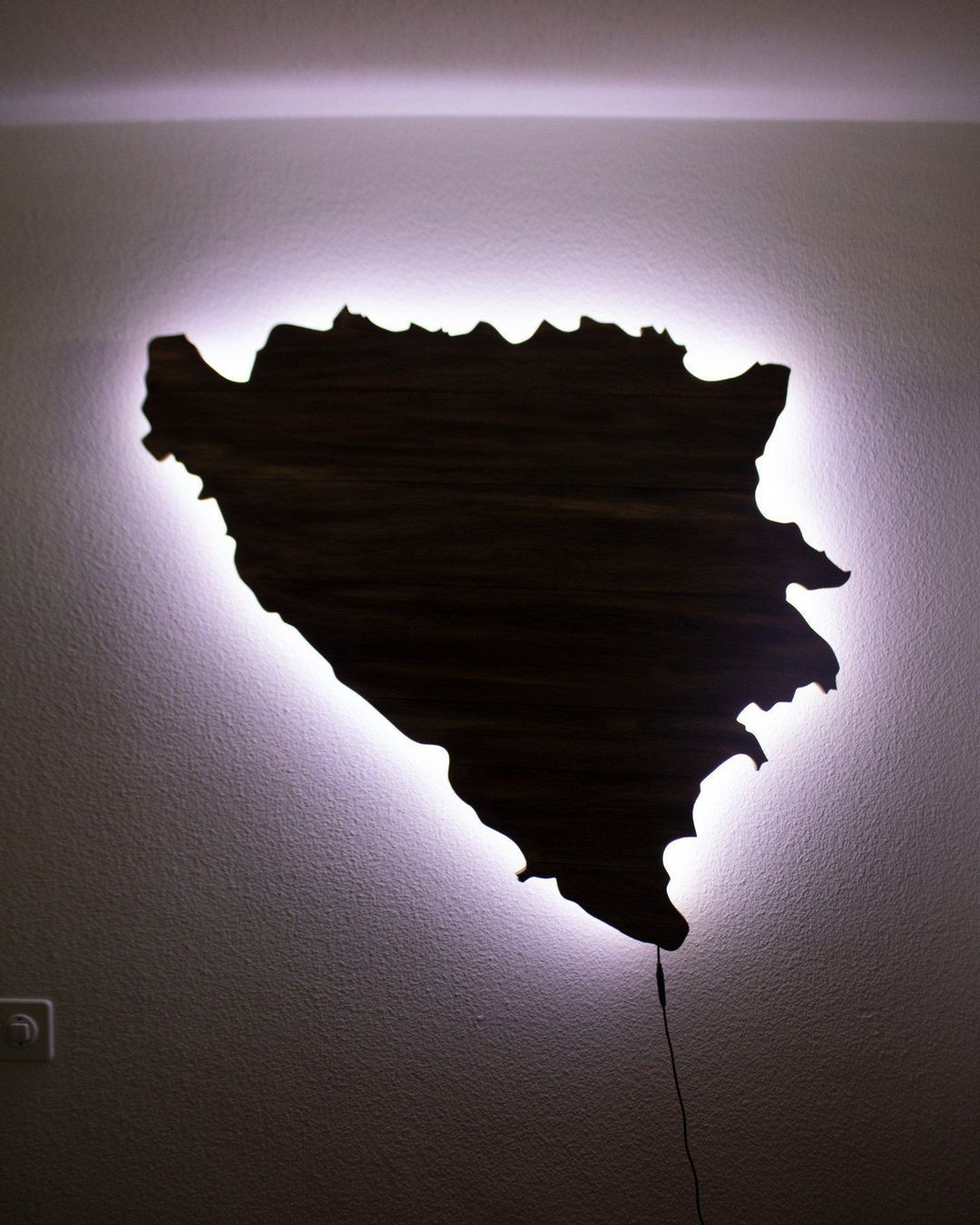 Xilografie: Bosnien Karte aus Holz LED – Nuovo e nell'imballaggio originale da Zürich venduto da Miki_Schreiner 1