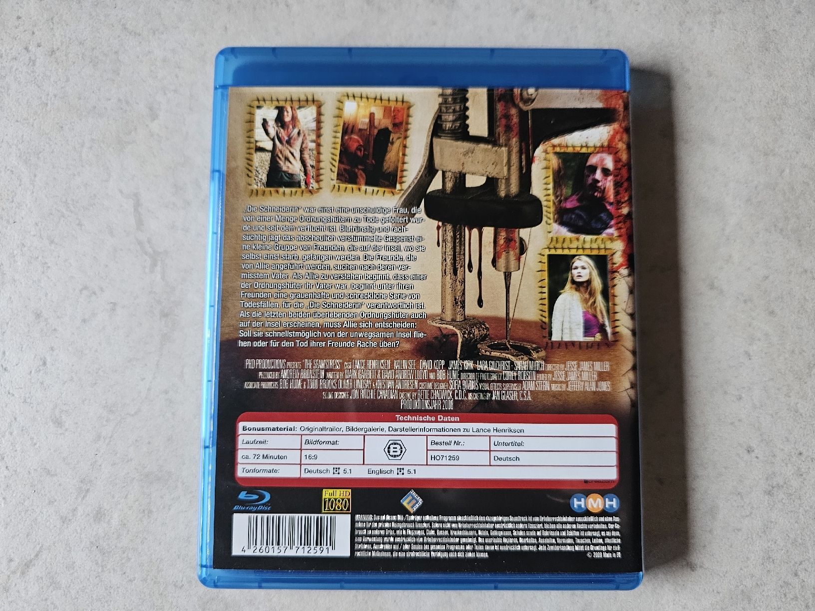 Tutti i DVDs: The Seamstress  -  Uncut Bluray – Usato da Schneisingen venduto da backstore24 1