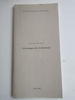Buch: Leistungen der Architektur - Franziska Wittmann