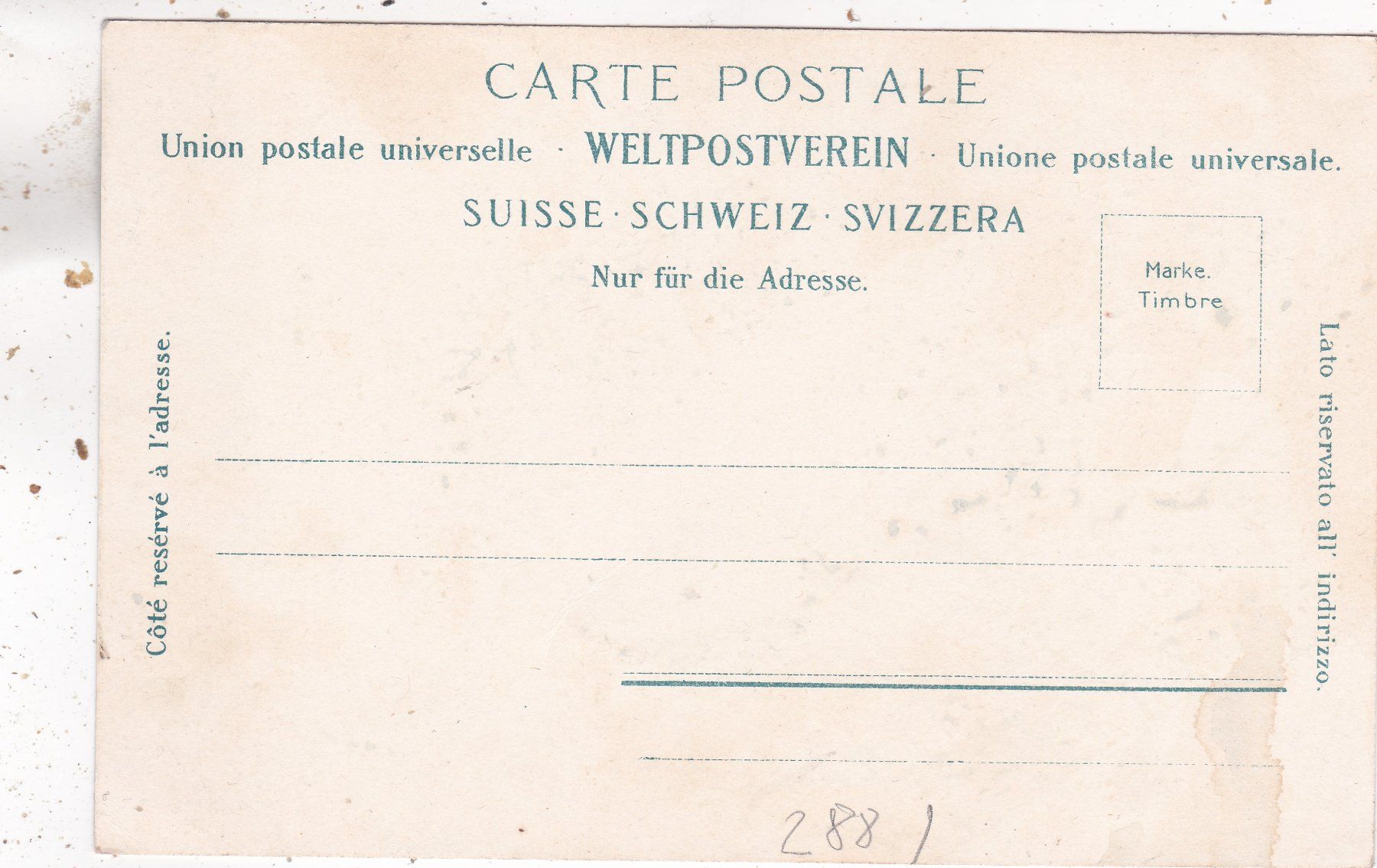 Cartoline postali: Schreienbachfall und Selbsanft – Usato da Herisau venduto da Lisegrat2008 1