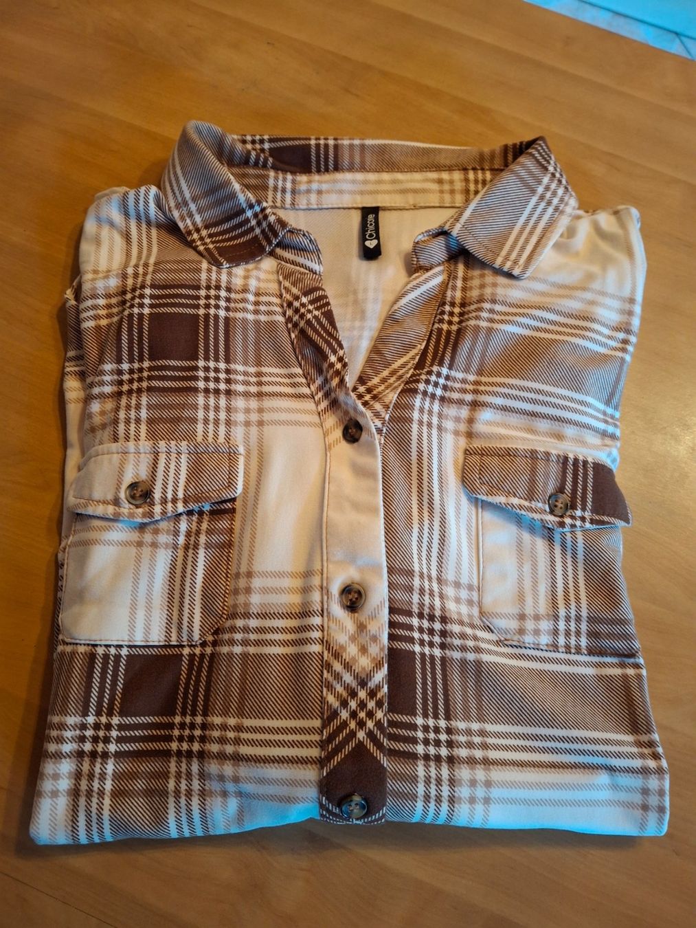 Camicette: Chemise matière douce taille L marque Chicorée – Usato da Villiers venduto da san_jn5w 6