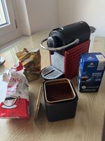 Kapsel-Kaffeemaschine Rot inkl. neuer Kapseln & Kaffee