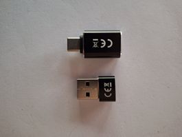 USB C Adapter auf USB A und umgekehrt - 2er Set