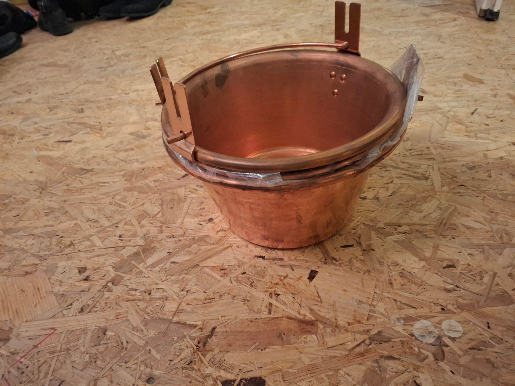 Casseroles: 2x Feuertöpfe aus Kupfer – Neuf (Voir description) à Sarmenstorf par MAW-23CH 3