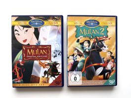 DVD Mulan & Mulan 2 , Disney DE ENG
