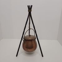 Petit chaudron en cuivre