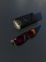 Sonnenbrille Ray-Ban Wayfarer schwarz mit Etui gebraucht