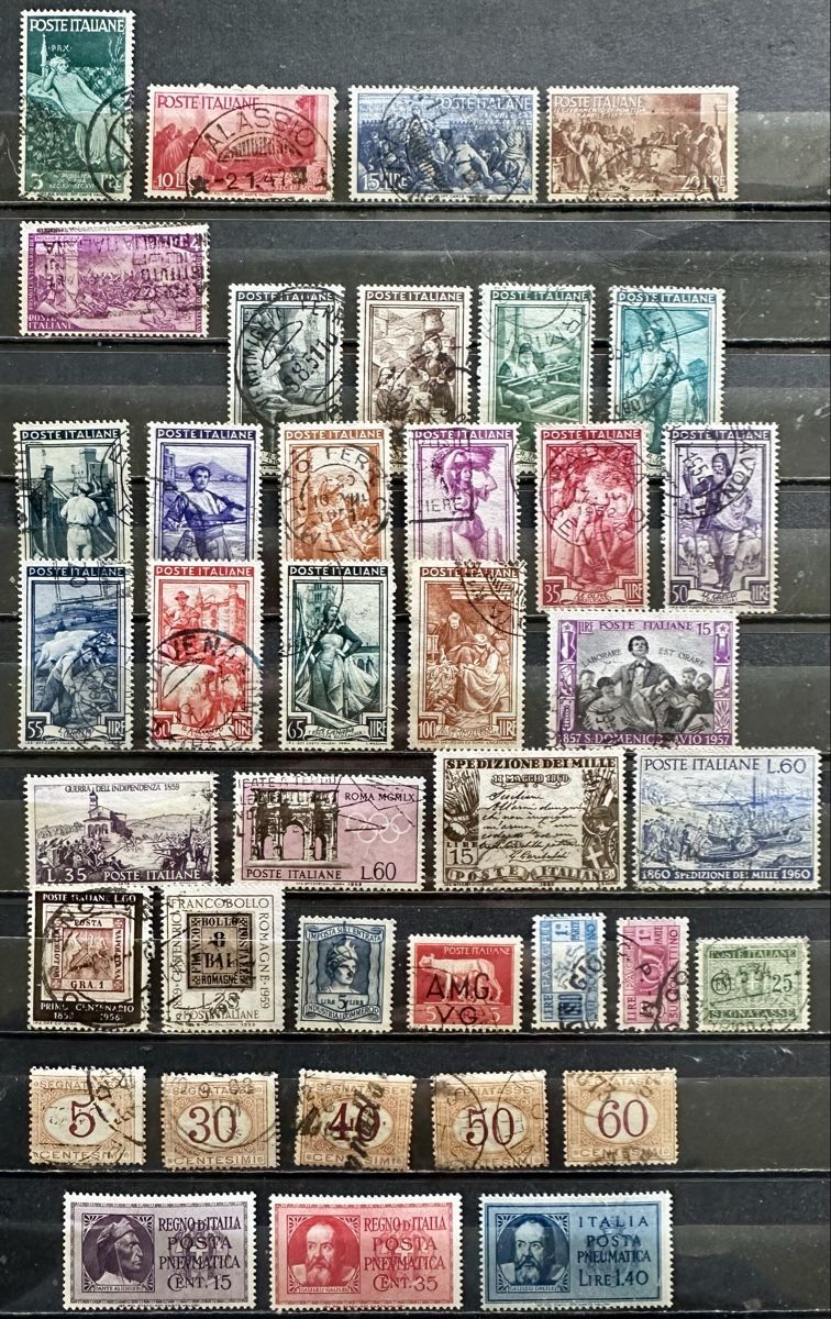 Alle Briefmarken: Italien  – Gebraucht aus Duebendorf von Fczfanrobi