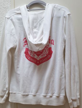 Lady Dia Kapuzenjacke, Weiss, Grösse L