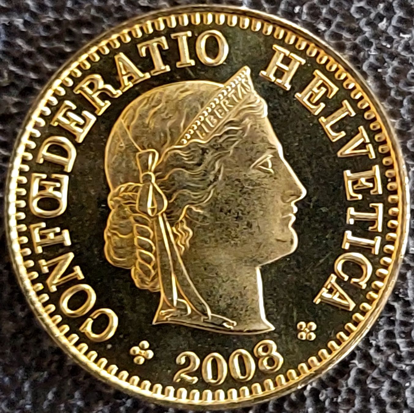 Alle Münzen: 5 Rappen 2008 stgl. / aus Münzsatz – Neu (gemäss Beschreibung) aus Arch von coinsandmore