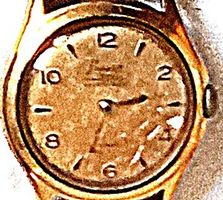 Lunesa Herren Armband Uhr Vintage