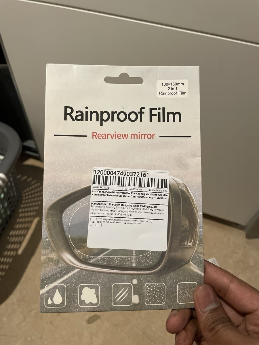 Alle Ersatzteile: Auto Aussenspiegel Schutzfolie – Regenschutz Anti-Beschlag  – Neu und originalverpackt aus Luzern von Vi-Print