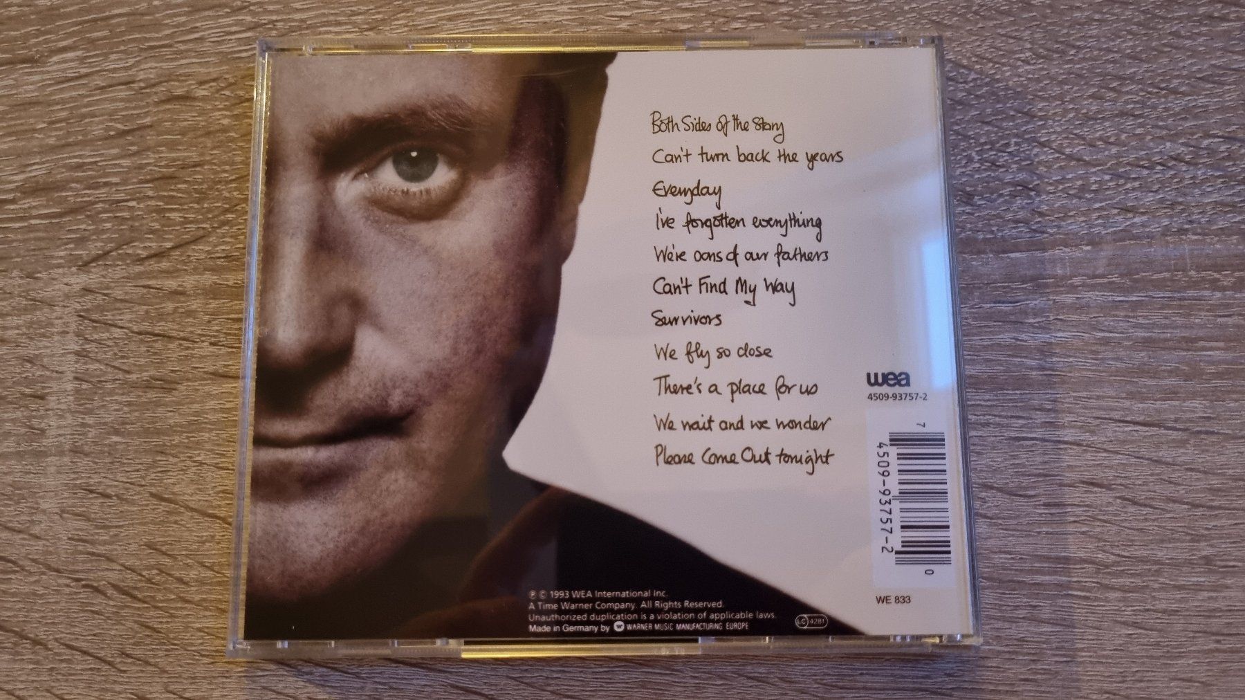 CDs: Phil Collins - Both Sides – Gebraucht aus Hagenbuch ZH von lecterr55 2