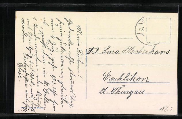 Cartoline postali: Speicher b. Appenzell, Hotel und Ferienh – Usato da Berlin venduto da bartko-reher 1