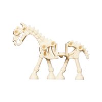 59228 74463 Horse Skeletal Skeleton weiss LEGO