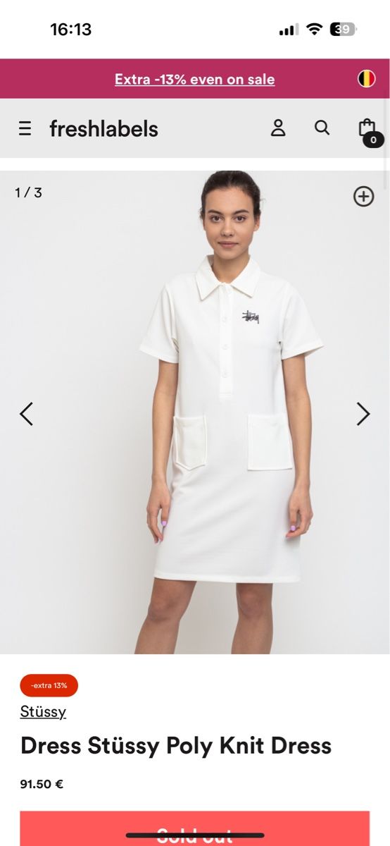Vestiti: STUSSY POLY KNIT DRESS size M – Nuovo (secondo la descrizione) da Lutry venduto da jul_j2lg 7