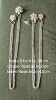 Silberschmuck Berner Sonntagstracht 5fach Kette Brosche