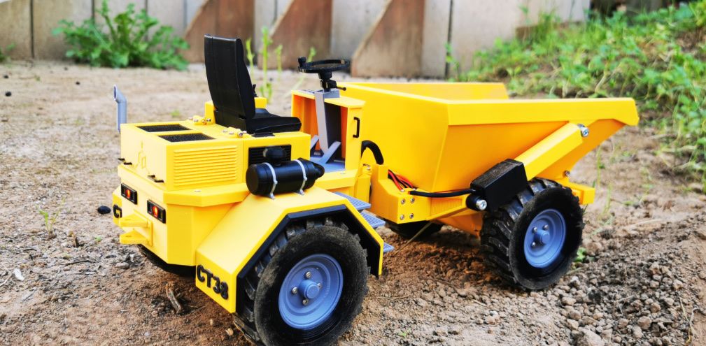 Modellismo RC: MINI DUMPER - CT38 - 1:14 Bausatz – Nuovo e nell'imballaggio originale da Altdorf UR venduto da modellbau-widmer 1