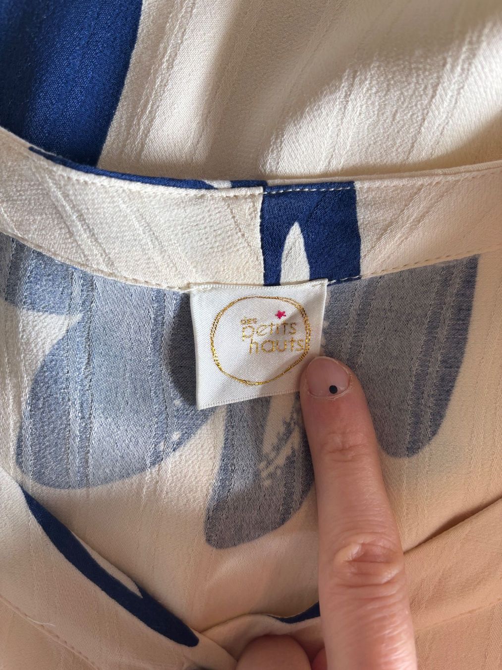 Des Petits Hauts Camicette: DES PETITS HAUTS "RICITO" Bluse Gr. 1 (36) – Usato da Zürich venduto da missmodernage 5