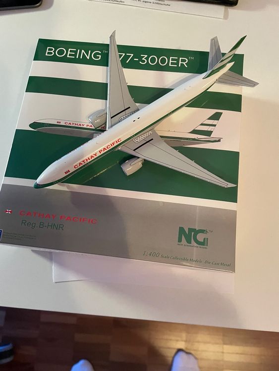 Maquette métal Boeing 777-300ER Swiss Air Lines « Luzern » HB-JNK - 1/500e
