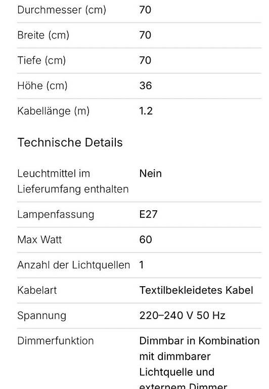 Lustres & lampes de plafonds: 15% Hängelampe 70cm Globen Lighting Ray – D'occasion à Luzern par Marazul99 4