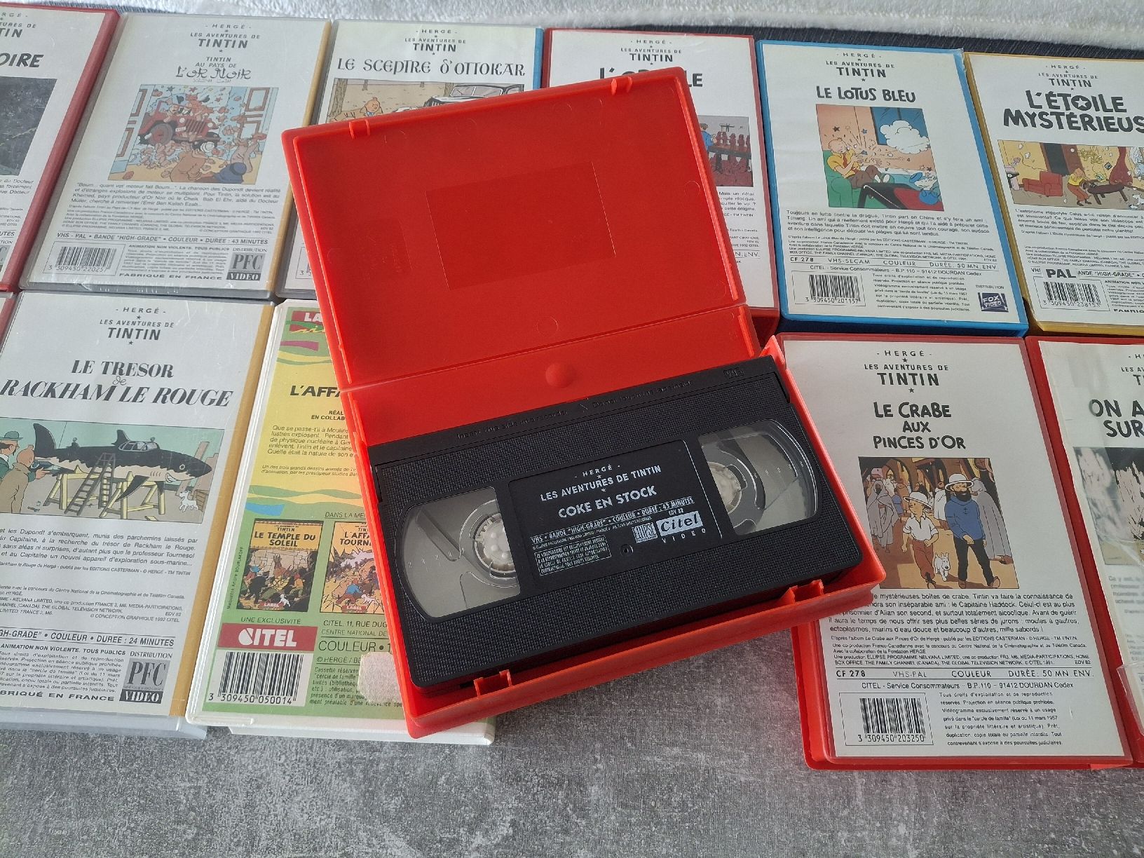 Tutti i VHS: Lot VHS Tintin – Usato da Morges venduto da ProfesseurJones 5