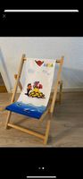 AIDA Kinder Liegestuhl Holz Klappstuhl Top Zustand!