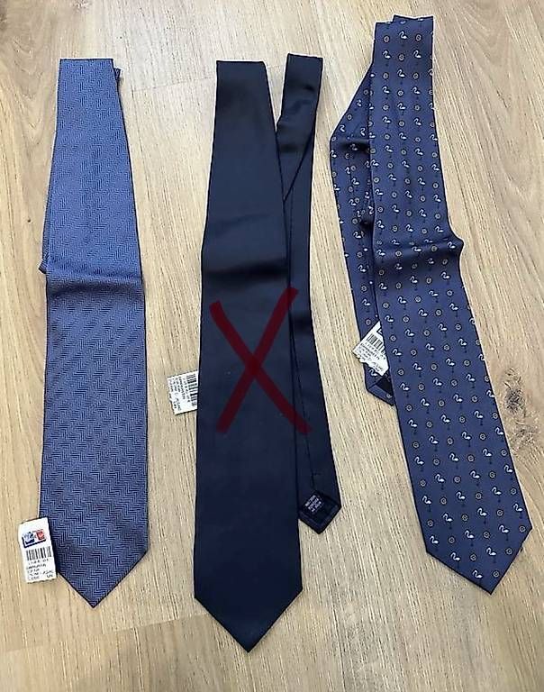 Cravatte: Krawatten von elle et wi – Nuovo e nell'imballaggio originale da ramsen venduto da win_vtw2 1