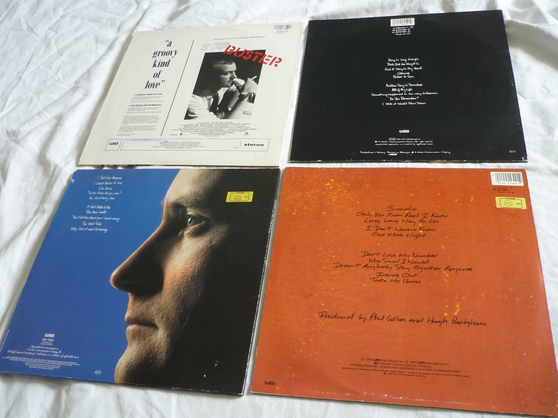 Dischi in vinile: 4x 12" Schallplatten - Phil Collins - Top Sammlung – Usato da Beringen venduto da zzRegal 1
