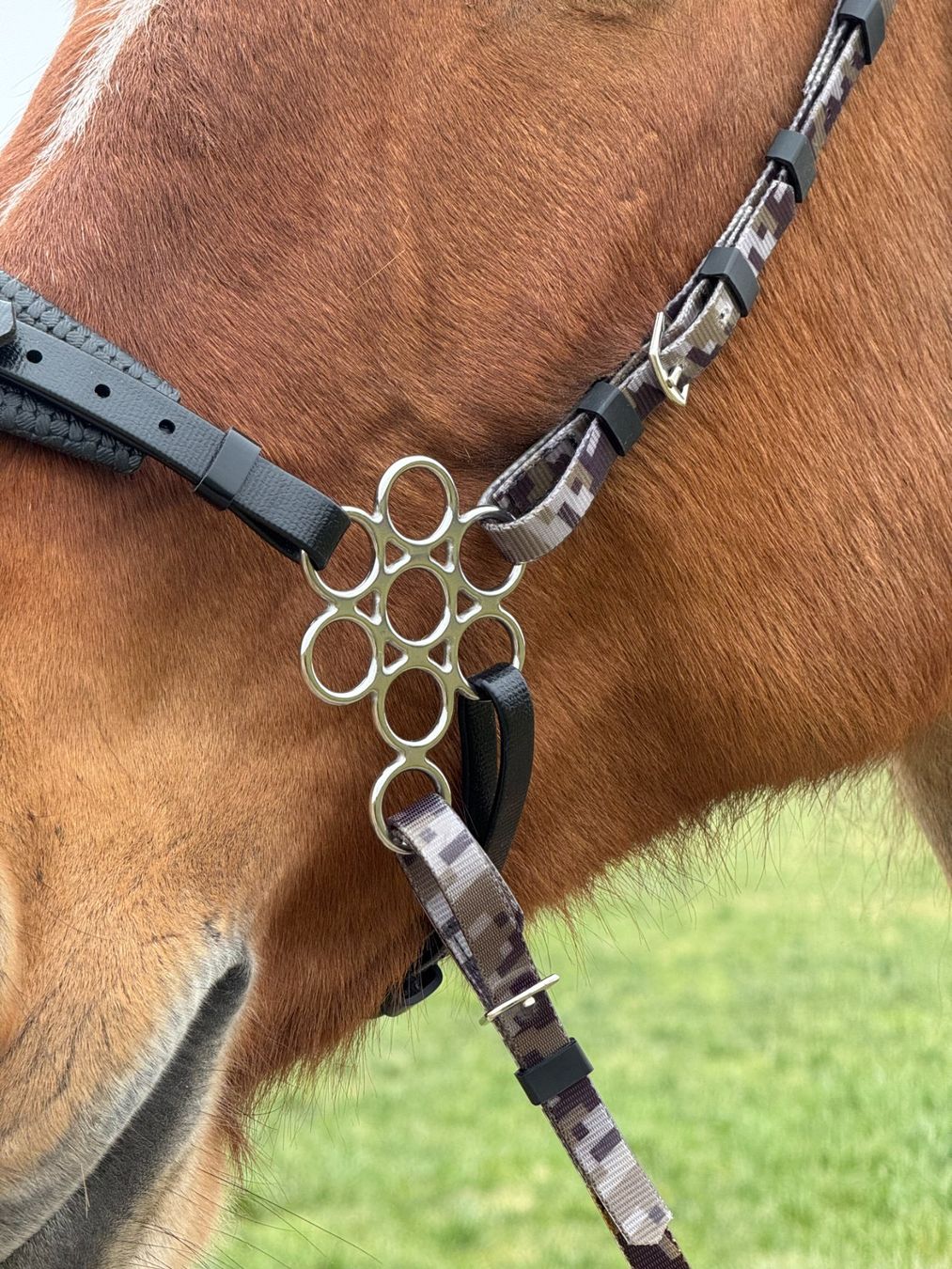 Briglie & Cavezze: Zilco Blumen Hackamore mit Schenkel Einheitsgrösse – Nuovo e nell'imballaggio originale da Frauenfeld venduto da Nikodemus3 4