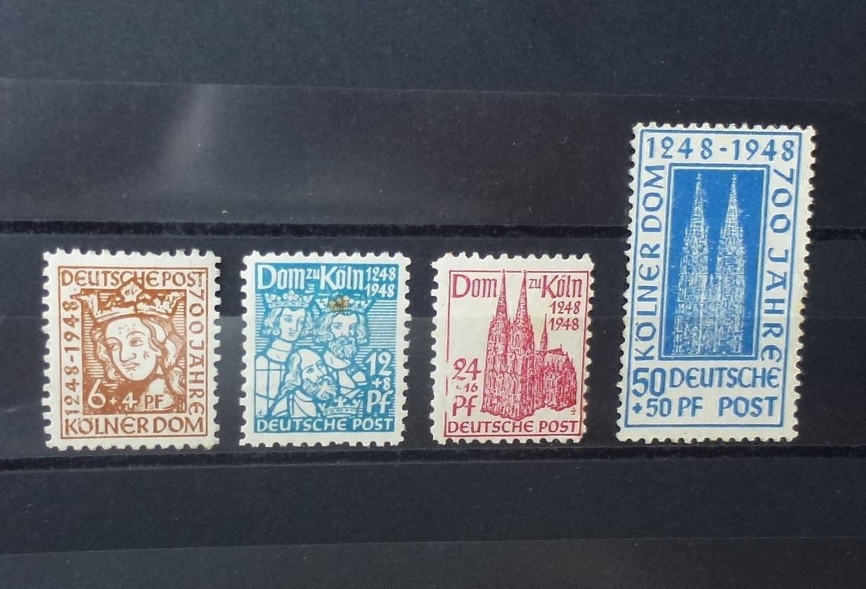 Tous les timbres: Top ++ 9 Steckkarten aus Deutschland – D'occasion à Walkringen par Casablanca777 8