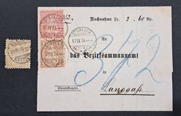 SBK 37a auf toller Nachnahme von St. Gallen