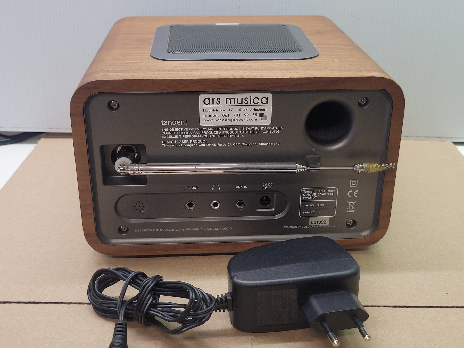 Multimediaplayer & Streamer: Radio und CD tangent cinque – Gebraucht aus Arlesheim von ars_musica 3
