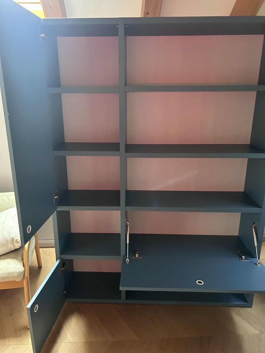 Schränke: Libreria con cassetti blu mobiletto contenitore usato – Gebraucht aus Boppelsen von aci_fm9b 6